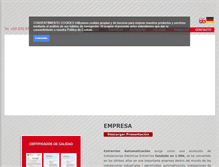Tablet Screenshot of entrerrios-automatizacion.es